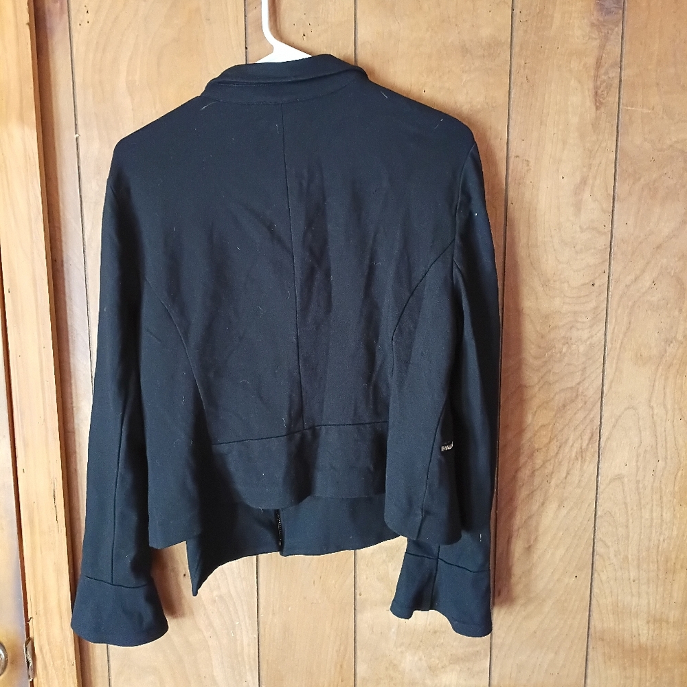 The Limited Collection Black Zip Detail Jacket Women’s Size L Moto Style - Picture 4 of 4